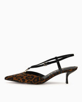 Guess Desie2 Kadın Baskılı Topuklu Ayakkabı Leopard