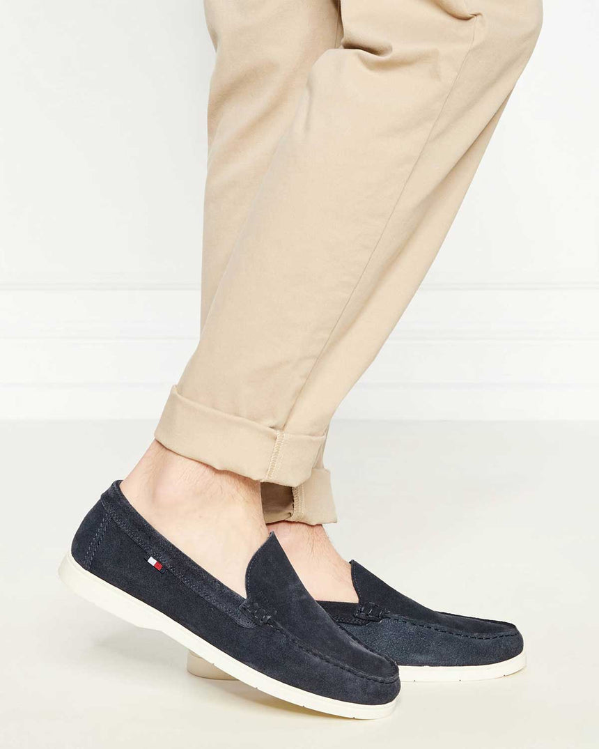 Tommy Hilfiger Casual Suede Loafers Süet Ayakkabı