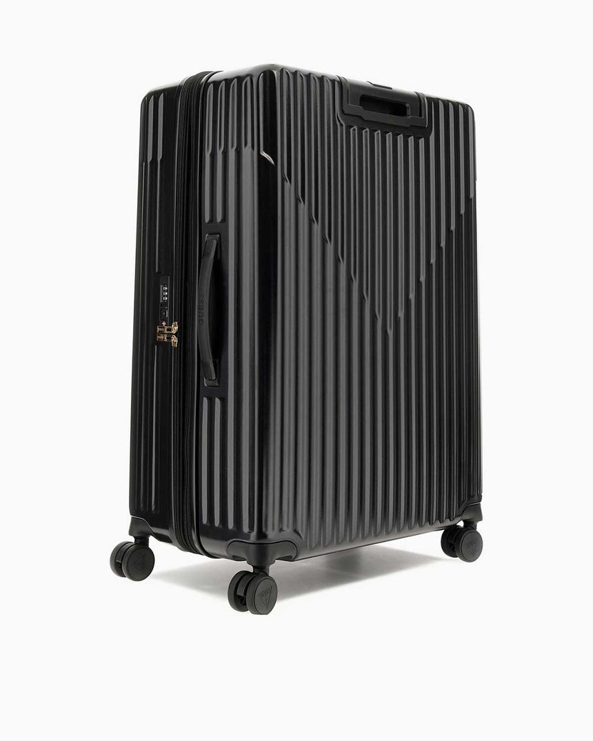 Guess Centennial 28 In 8-Wheeler Büyük Boy Valiz Black