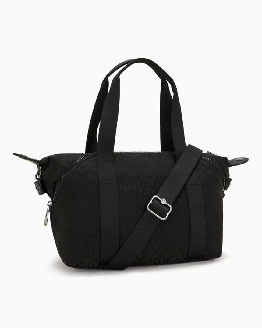 Kipling Art Mini Omuz Çantası BLACK SIGNATURE JQ