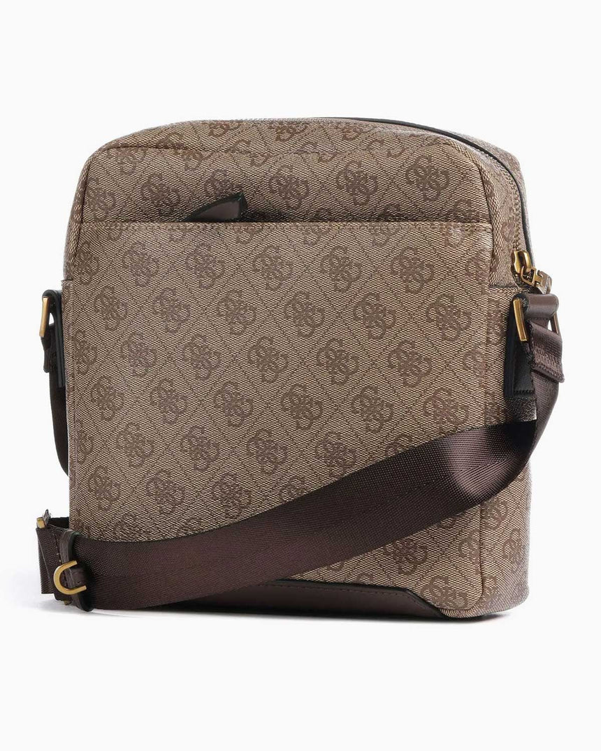 Guess Torino Mini Çapraz Askılı Çanta Beige / Brown