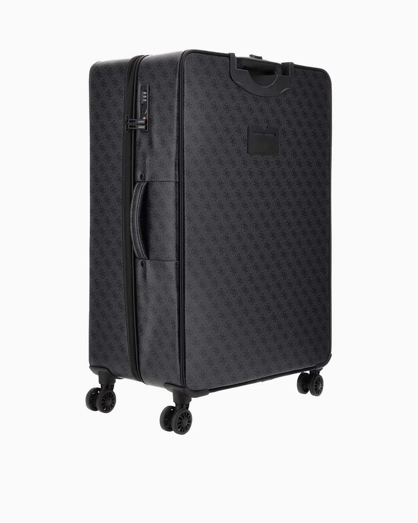 Guess Napoli Spinner Büyük Boy Valiz Coal