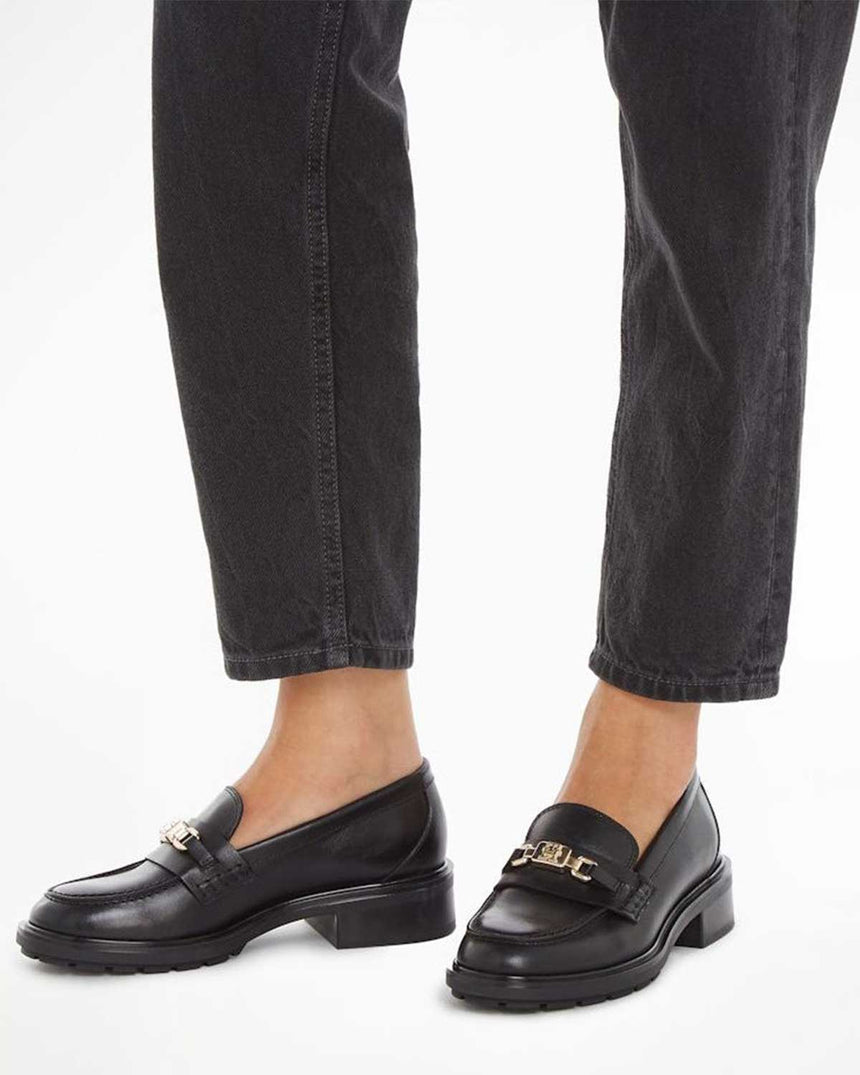 Tommy Hilfiger Hardware Kadın Loafer Black