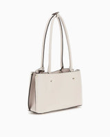 Guess Emiliya Girlfriend Aksesuarlı Omuz Çantası Ivory