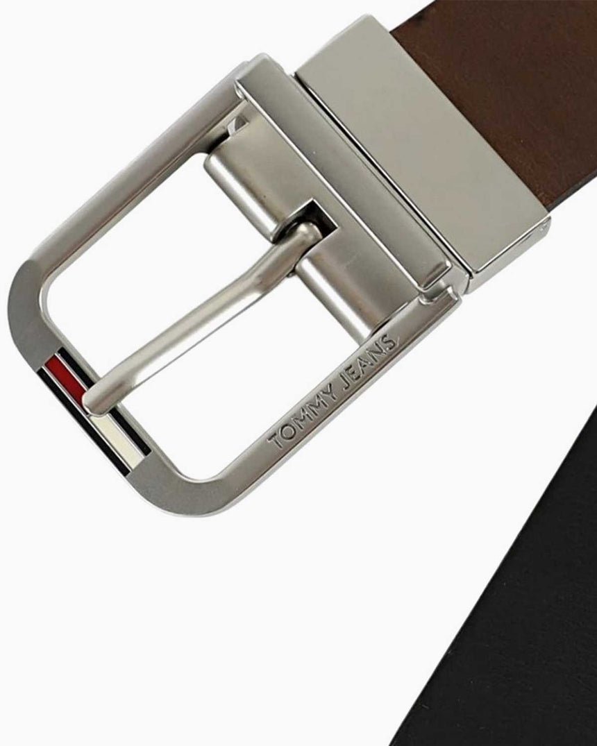 Tommy Hilfiger Austin Çift Taraflı 35mm Erkek Kemer Black / Cognac