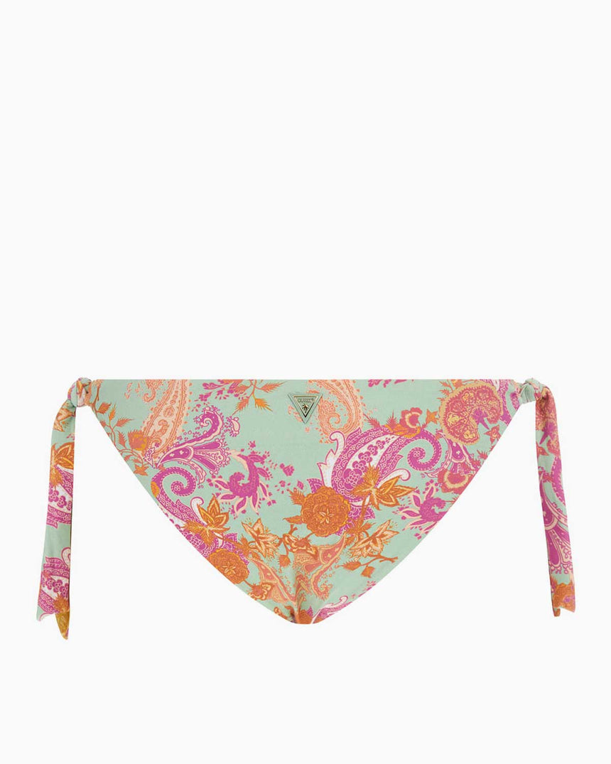 Guess Fiyonklu Bikini Altı Ethnic Paisley Acqua
