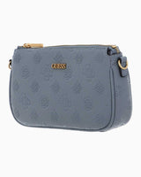 Guess Izzy Peony Zincir Detaylı Çapraz Askılı Çanta Light Rose Logo