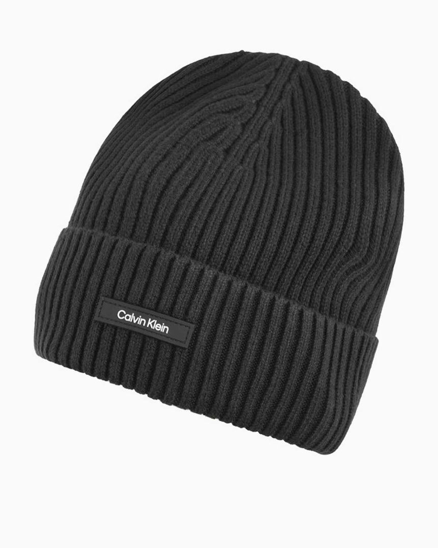 Calvin Klein Classic Coton Beanie Headwear Bere