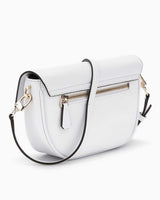 Guess Cerelia Flap Logolu Omuz Çantası White