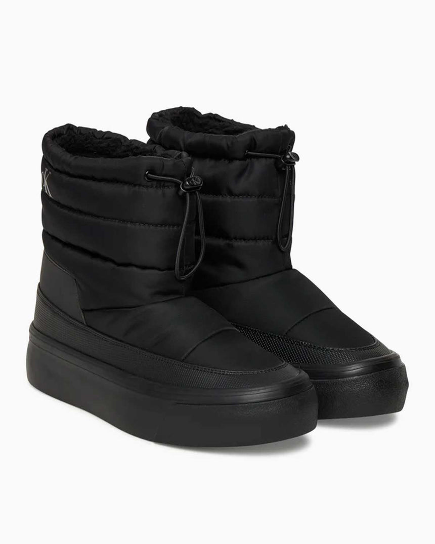 Calvin Klein Valentina Flatform Kadın Kar Botu Triple Black