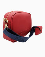 Nautica Mini Cüzdan Detaylı Çapraz Askılı Çanta Kırmızı