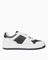 Tommy Hilfiger Retro Basket Cupsole Sneaker Ecru