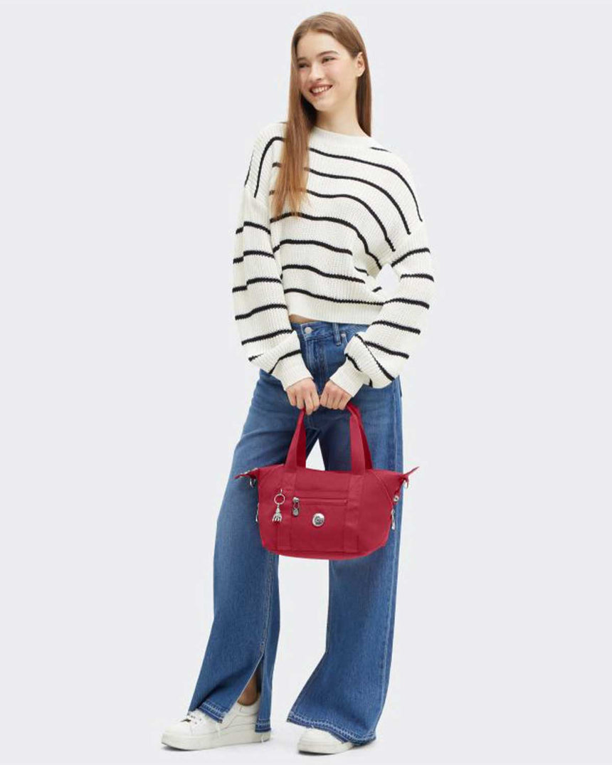 Kipling Art Mini Kadın Omuz Çantası Red Red Wine