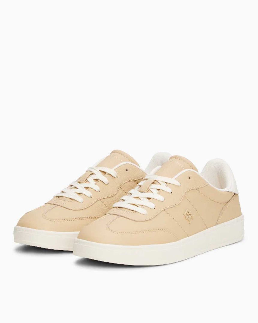 Tommy Hilfiger Jackie Premium Miras Kadın Sneaker Clayed Pebble