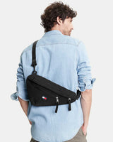 Tommy Hilfiger Şehirli Erkek Çapraz Askılı Çanta Black