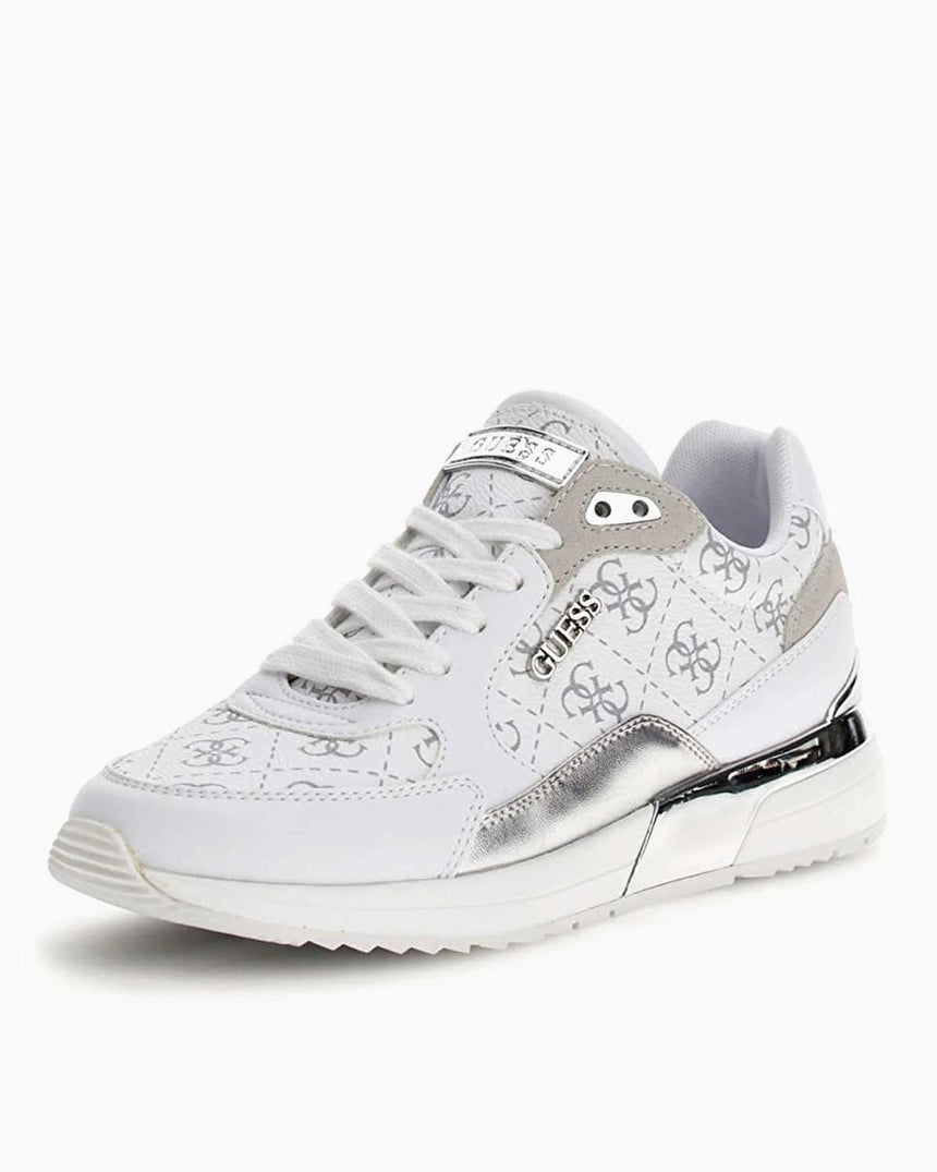 Guess Footwear Running Sneaker White - Green