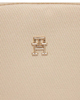 Tommy Hilfiger Poppy Canvas Crossover Çapraz Askılı Çanta Rich Ochre/Natural Canvas