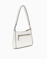 Guess Eco Jazlynn Logolu Omuz Çantası White