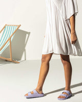 Birkenstock Arizona Eva Kadın Terlik Purple Fog