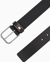 Tommy Hilfiger Leather Fixed Kemer Black