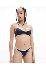 Calvin Klein High Leg Cheeky Bikini Altı Pvh Black