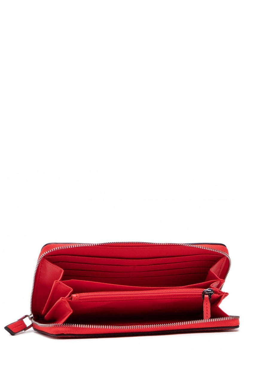 Calvin Klein Z/A Wallet Lg Wave Pu Kadın Cüzdanı Vibrant Coral