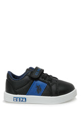 Us Polo Assn 2F Callo Wt 2Pr Erkek Çocuk Sneakers Siyah- Saks Mavi