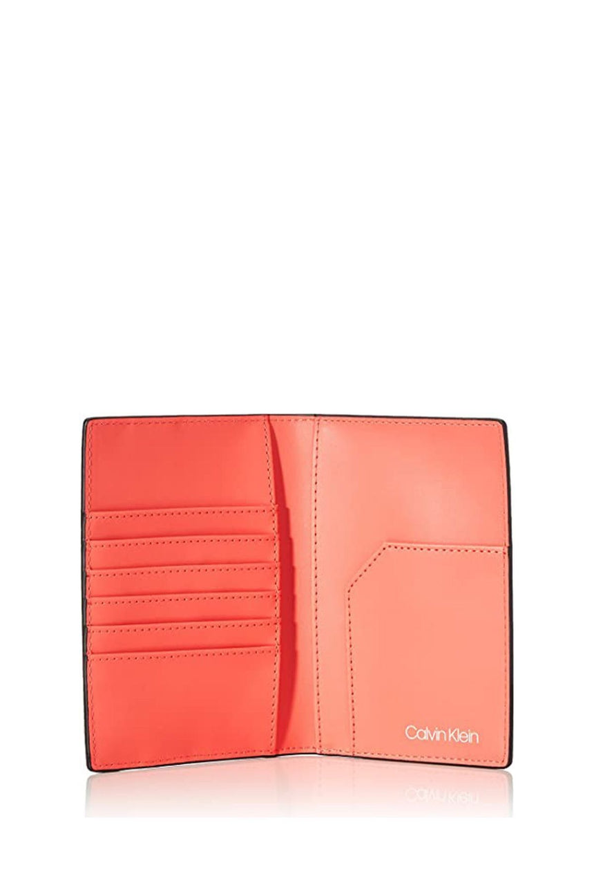 Calvin Klein Sided Kadın Pasaport Kılıfı Coral