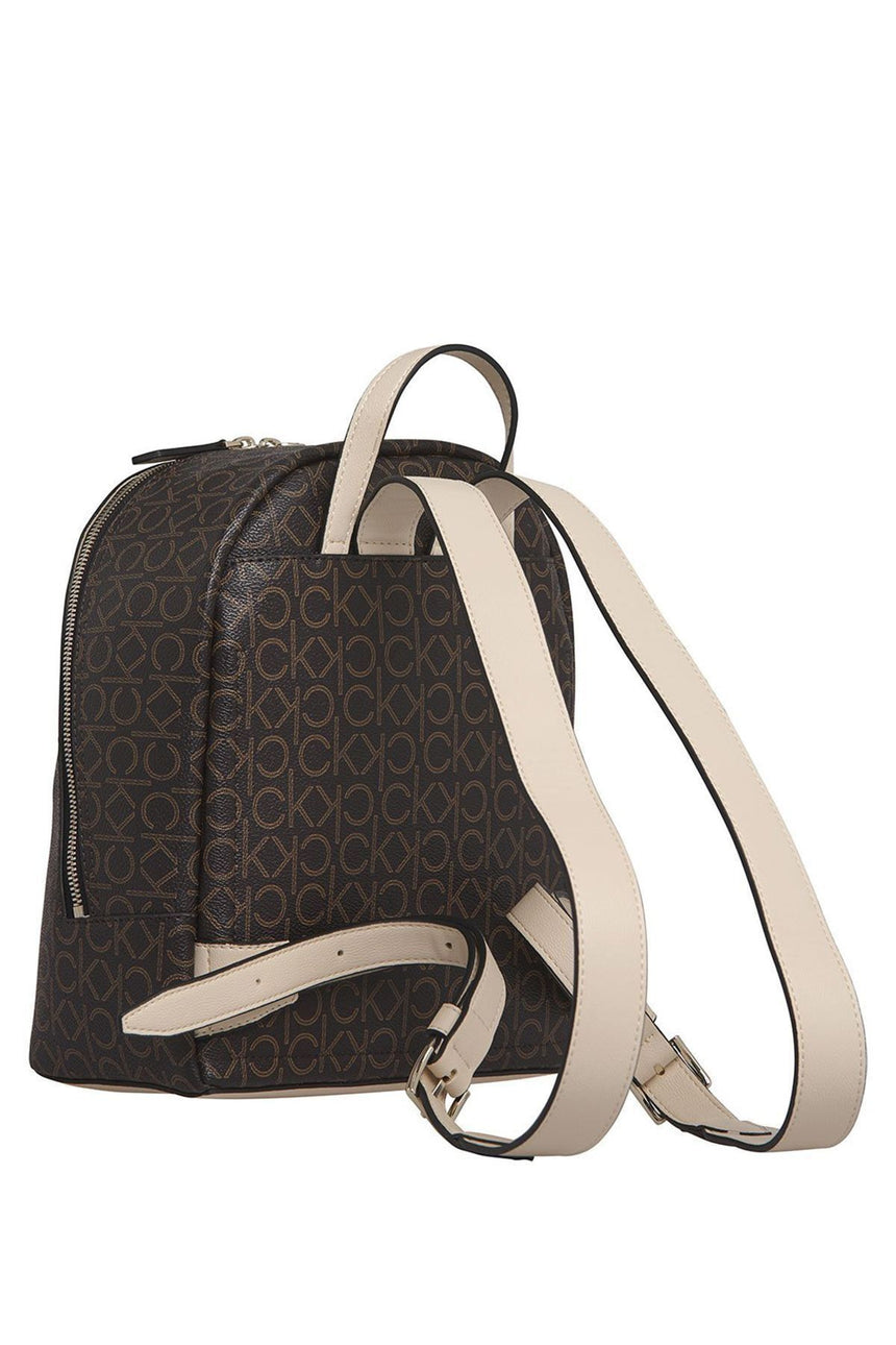 Calvin Klein Mono Sm Kadın Sırt Çantası Brown Mono