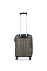 ÇÇS Kroko Kabartma Yüzey Kabin Boy Valiz Yeşil