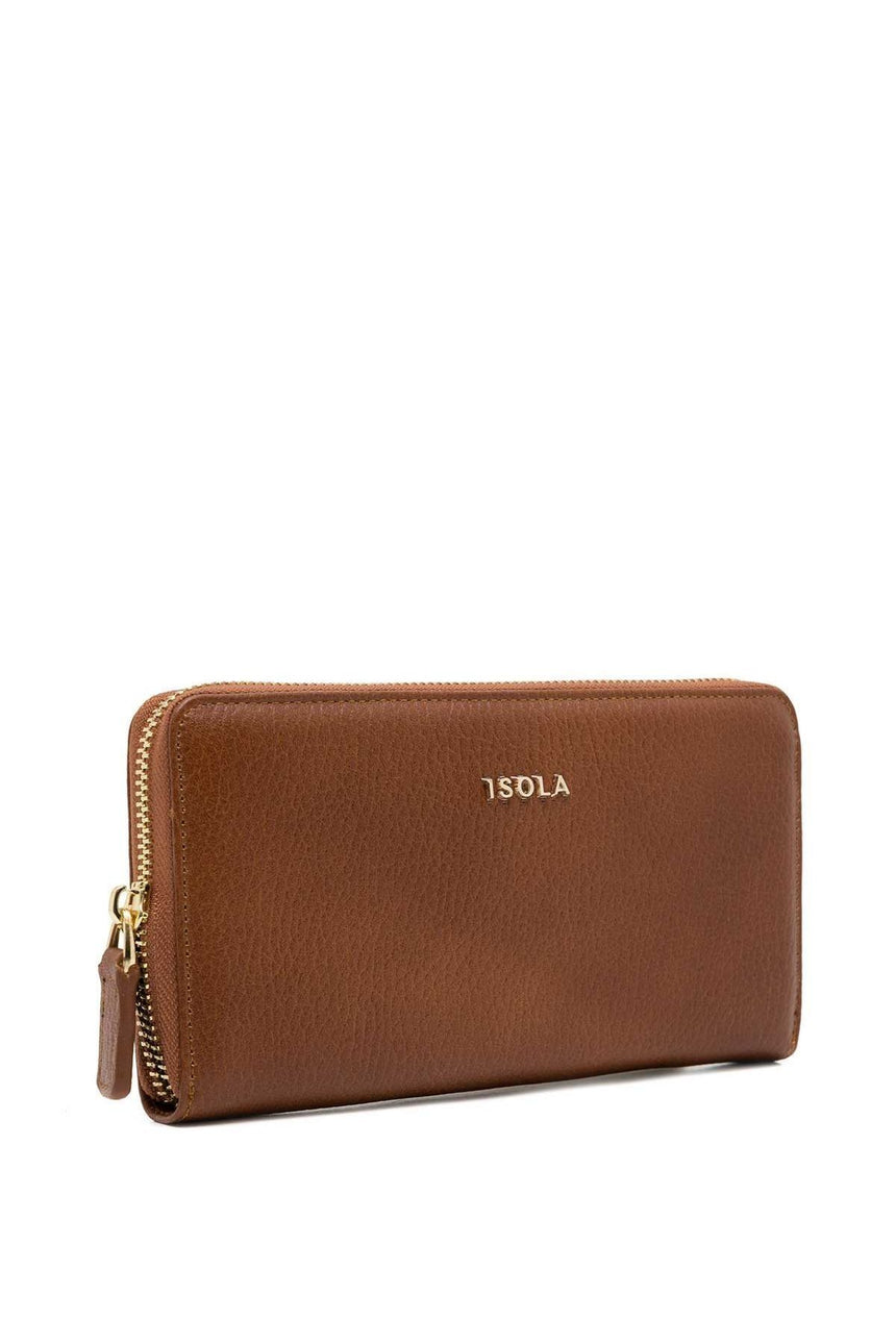 Isola Ella Kadın Hakiki Deri Cüzdan Taba