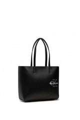 Calvin Klein Sculpted Shopper29 Two Tone Kadın Omuz Çantası Black