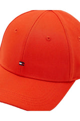 Tommy Hilfiger Bb Cap Kadın Şapka Bright Vermillion