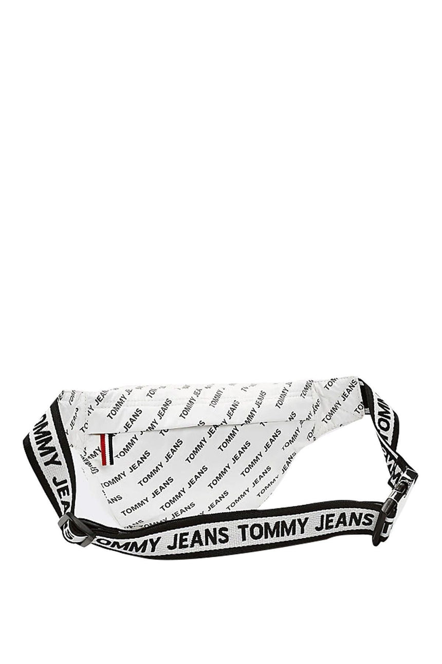 Tommy Hilfiger Tjw Logo Tape Bumbag Refl Kadın Bel Çantası White Reflective