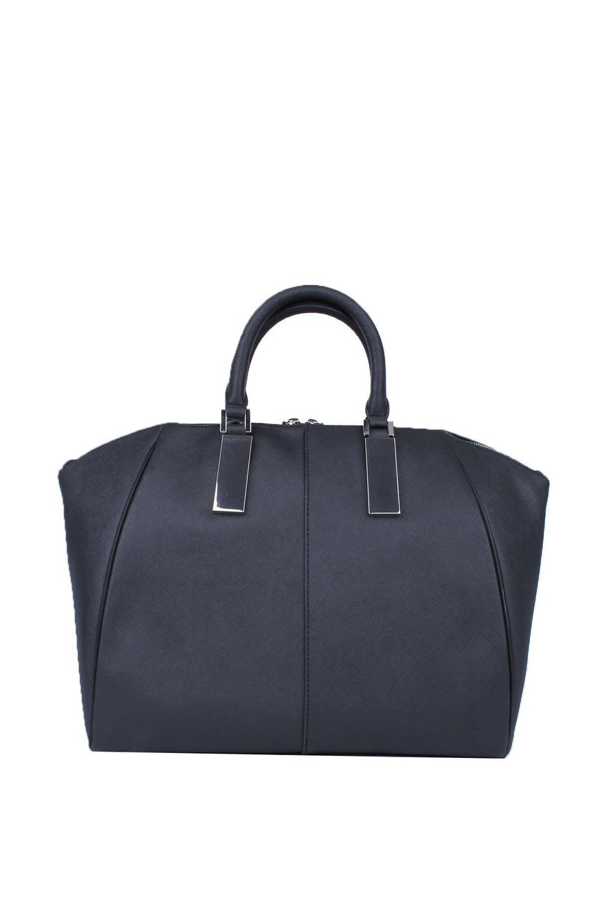 Calvin Klein Scarlett Dome Satchel Kadın El Çantası Black