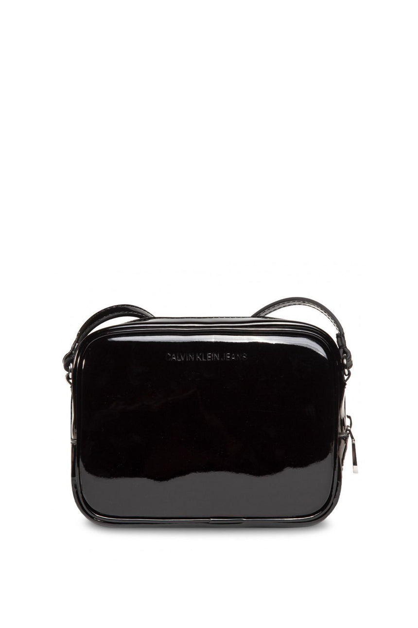 Calvin Klein Camera Bag Patent Çapraz Askılı Kadın Çantası Black