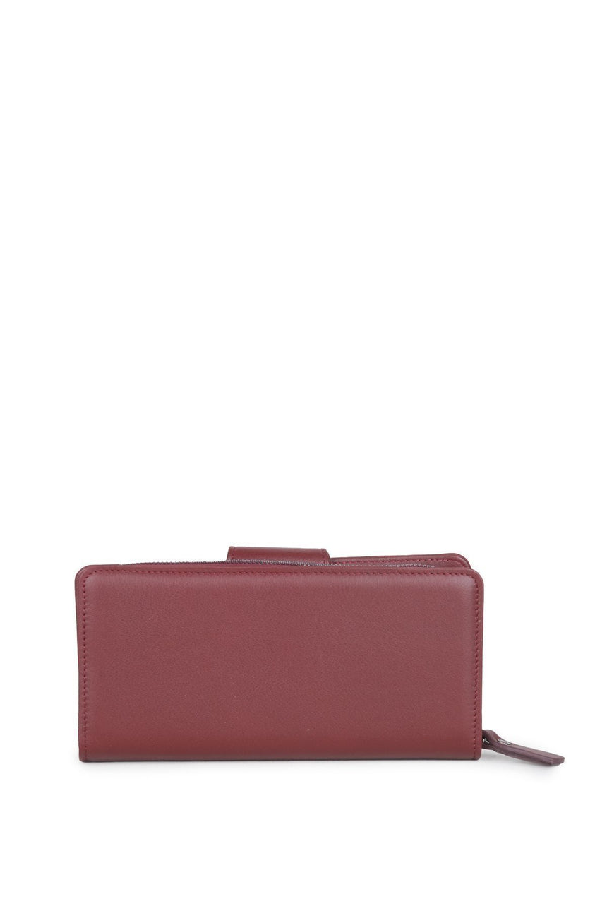 Grande 3 Blok Kadın El Portföyü Bordo