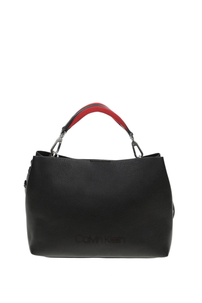 Calvin Klein IPop Touch Medium Tote Kadın El Çantası Black