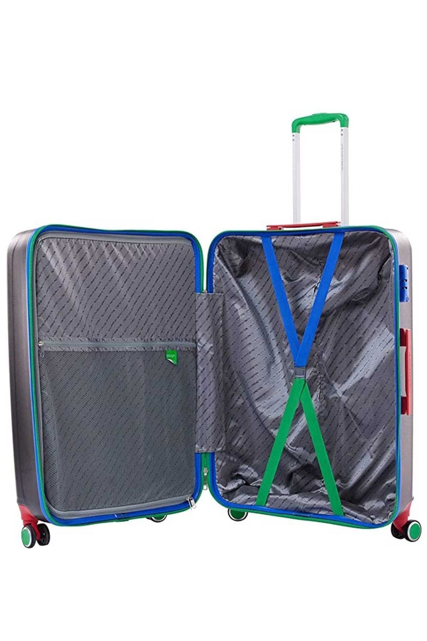 Benetton Orta Boy 60 Cm Valiz Siyah