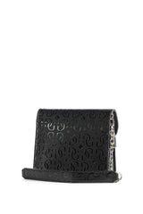 Guess Chic Shine Mini Çapraz Askılı Kadın Çantası Black