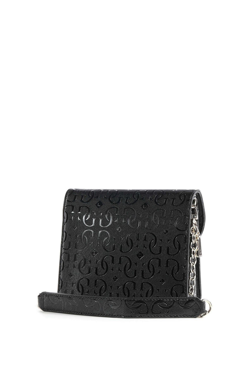 Guess Chic Shine Mini Çapraz Askılı Kadın Çantası Black