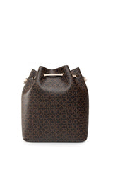 Calvin Klein Mono Drawstring Md Kadın Kol Çantası Brown Mono
