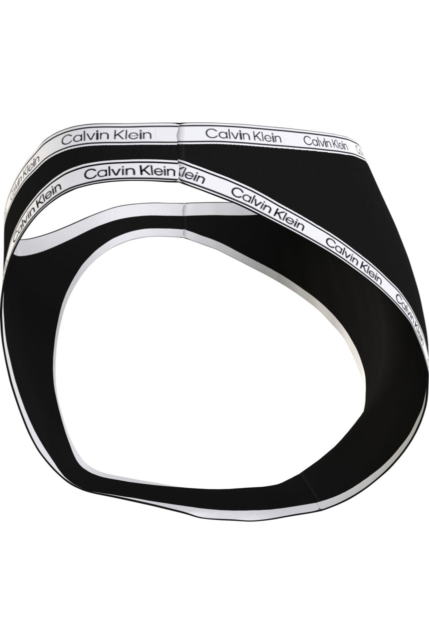 Calvin Klein Calvin Klein Logo Detay Elastik Şeritli Kadın Bikini Altı Pvh Black