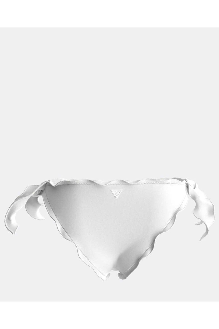 Guess Cheecky Bottoms Kadın Bikini Altı Pure White