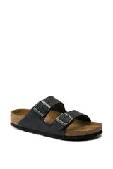 Birkenstock Arizona Nubuck Oıled Erkek Terlik Black
