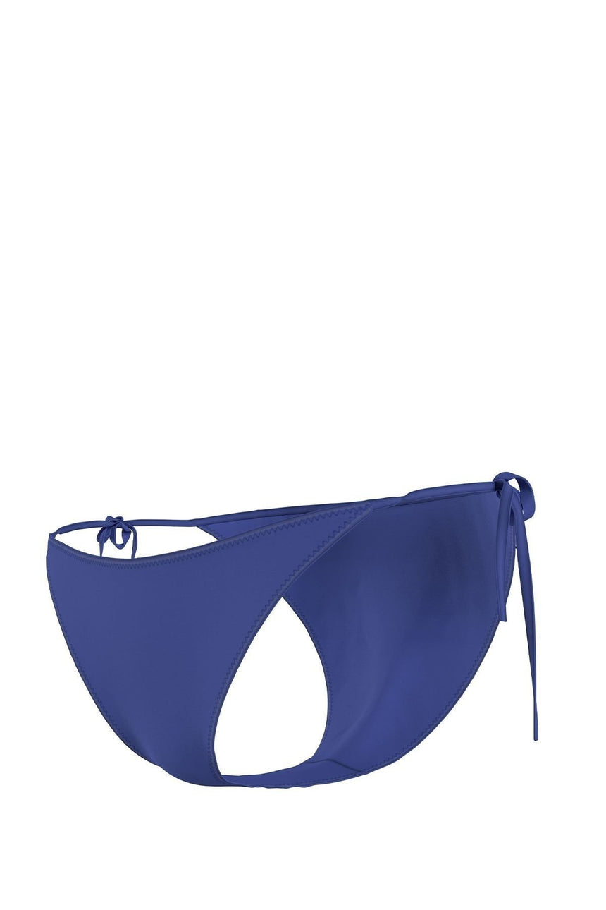 Calvin Klein Arkasında Calvin Klein logolu İp Bağcıklı Kadın Bikini Altı