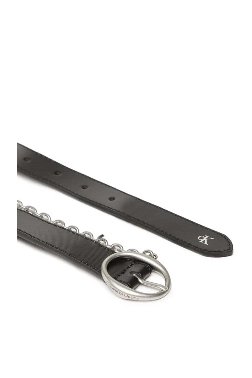 Calvin Klein RRound Classic Belt Kadın Kemer Black