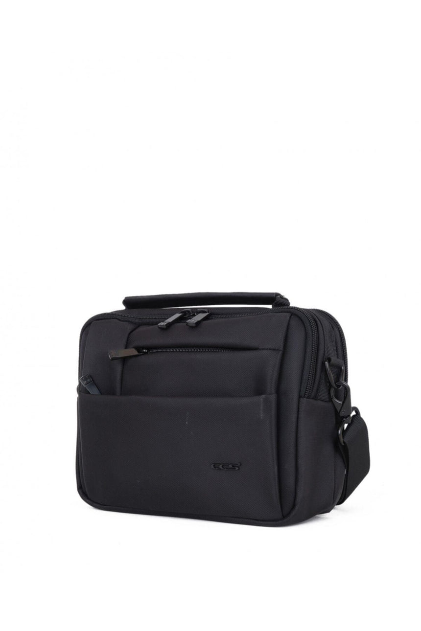 ÇÇS Organizer Çapraz Askılı Erkek Çantası Black