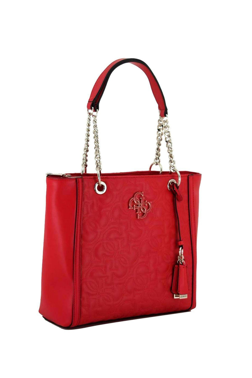 Guess New Wave Tote Kadın Kol Çantası Red