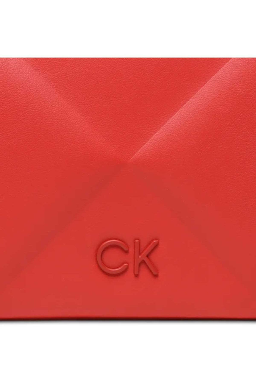 Calvin Klein Re-Lock Ouılt Kadın Omuz Çantası Red